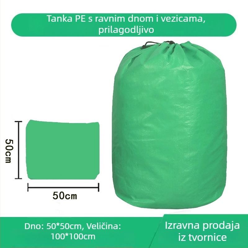 Vodootporna, izdržljiva polyetilenska express vrećica velike kapacitete za otpremu