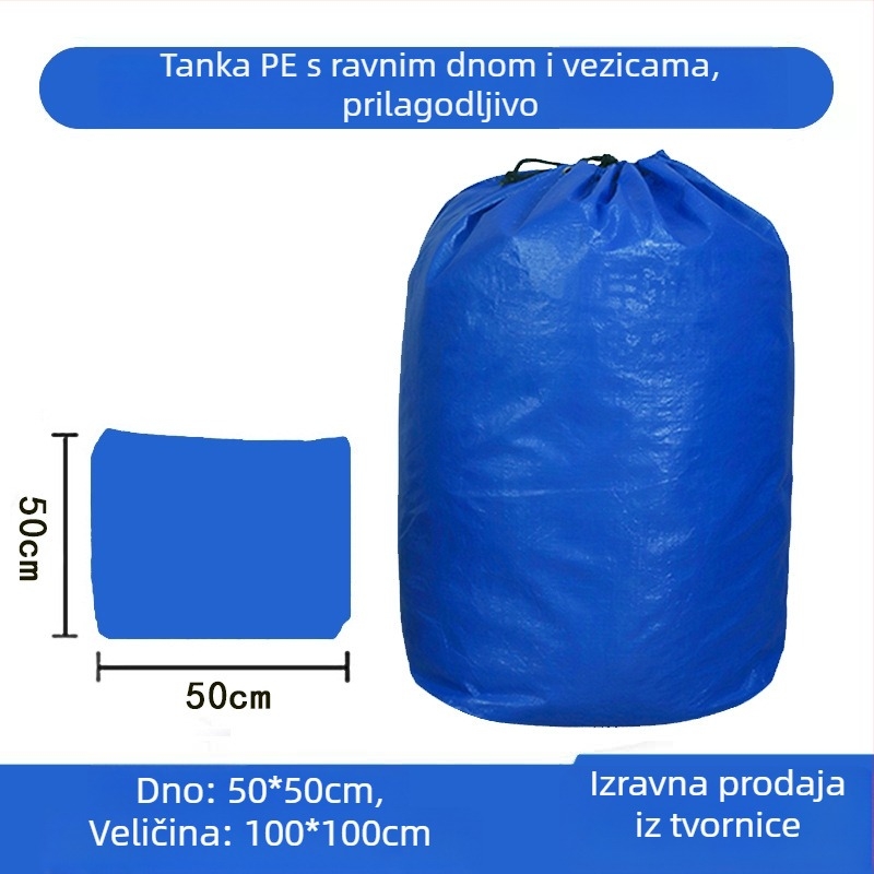 Vodootporna, izdržljiva polyetilenska express vrećica velike kapacitete za otpremu