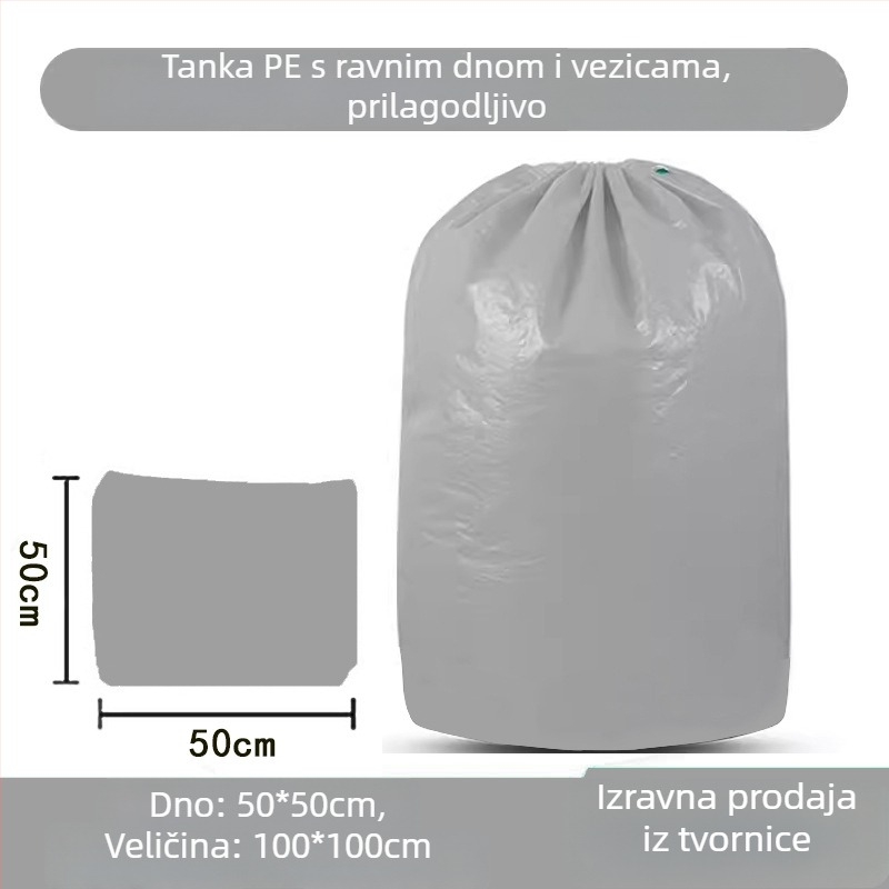 Vodootporna, izdržljiva polyetilenska express vrećica velike kapacitete za otpremu