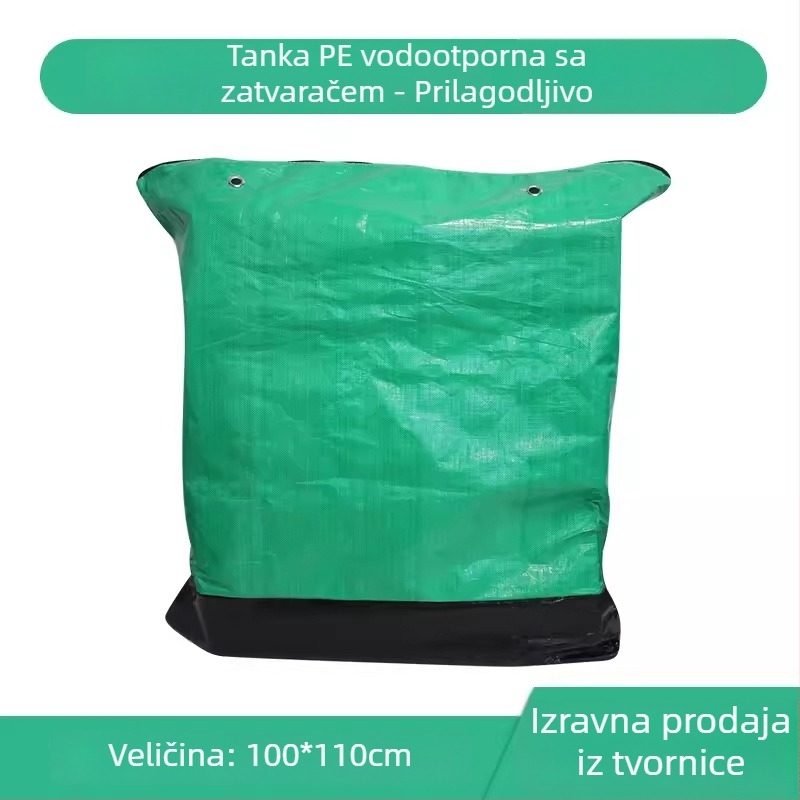 Vodootporna, izdržljiva polyetilenska express vrećica velike kapacitete za otpremu