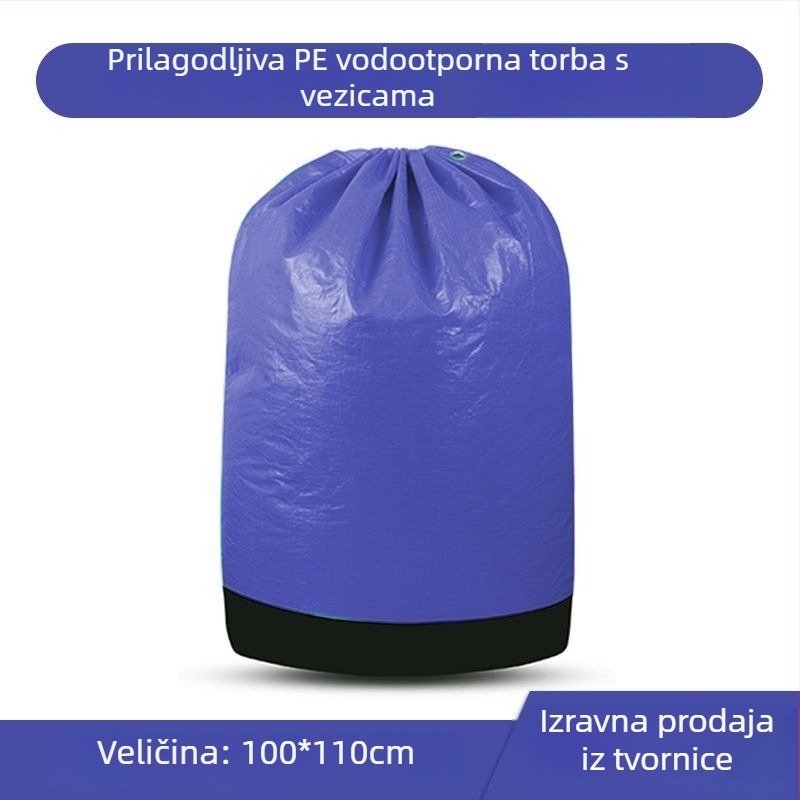 Vodootporna, izdržljiva polyetilenska express vrećica velike kapacitete za otpremu