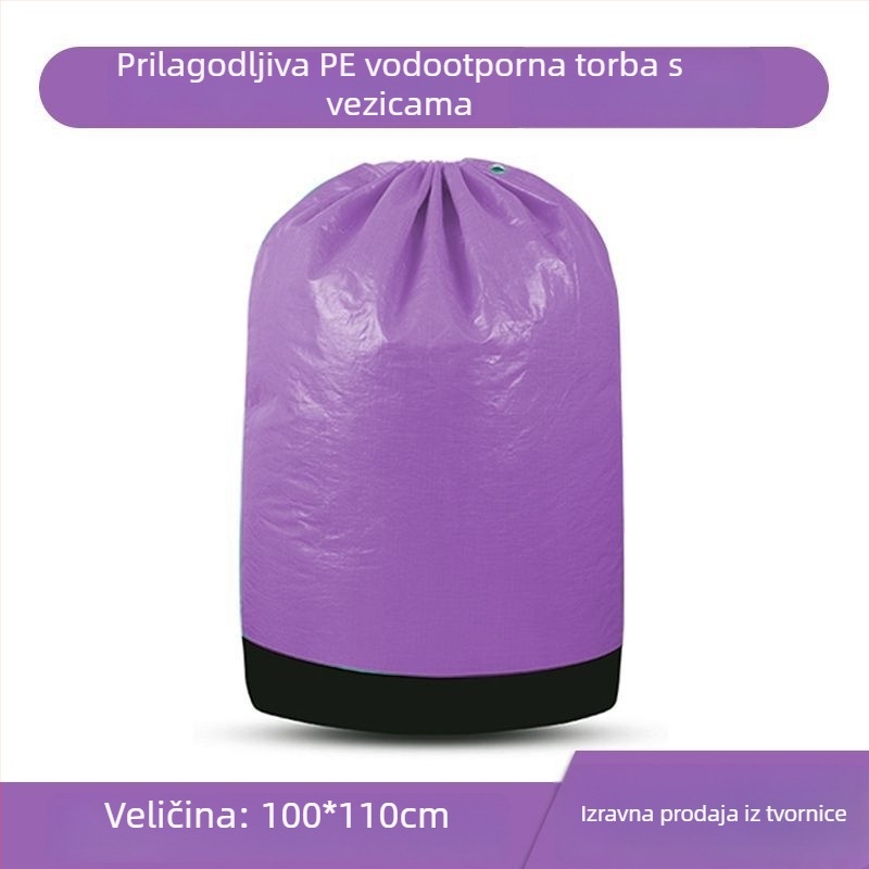 Vodootporna, izdržljiva polyetilenska express vrećica velike kapacitete za otpremu
