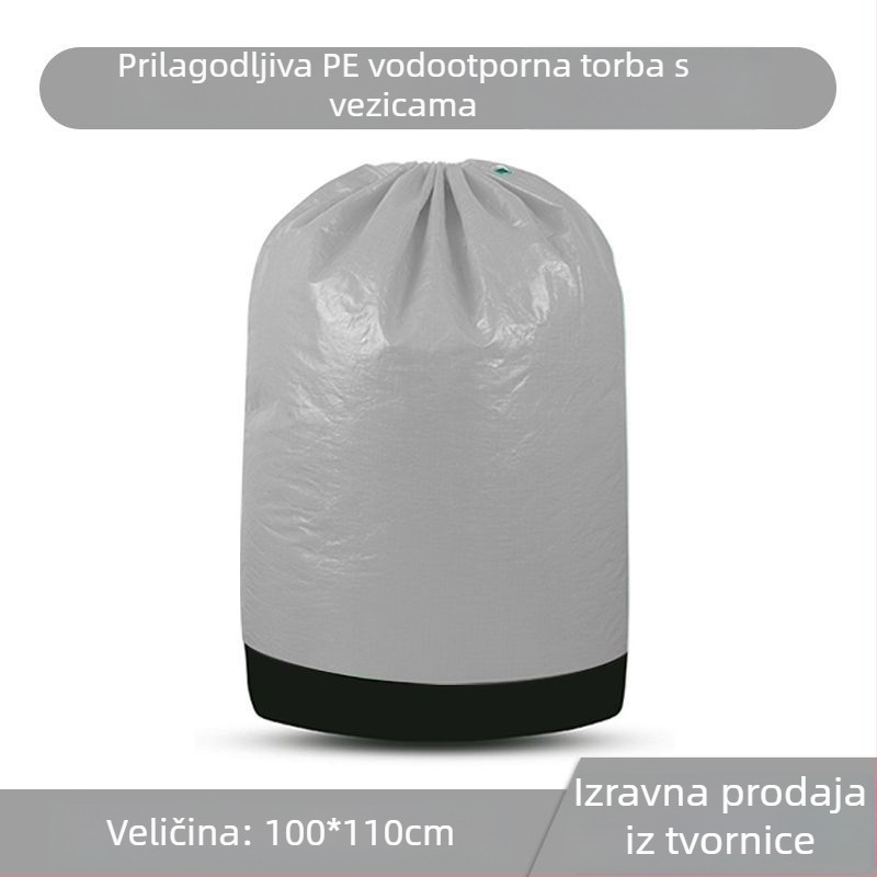 Vodootporna, izdržljiva polyetilenska express vrećica velike kapacitete za otpremu