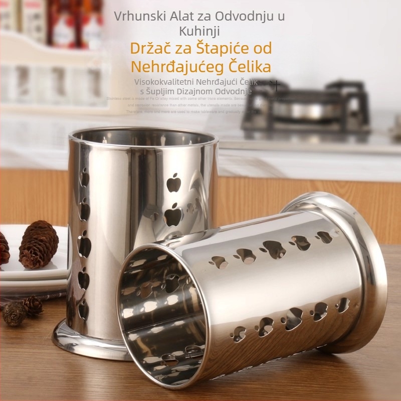 Nehrđajući čelični organizator s odvodom