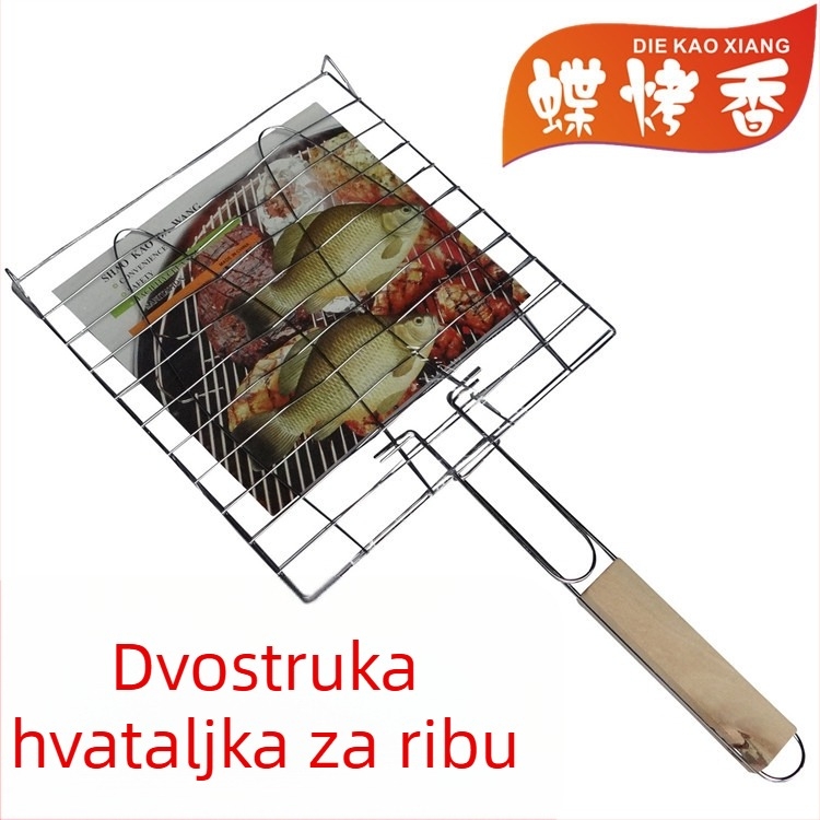Set klipse za roštilj Roasted Butterfly – klipse za ribu, meso, kruh i burgere