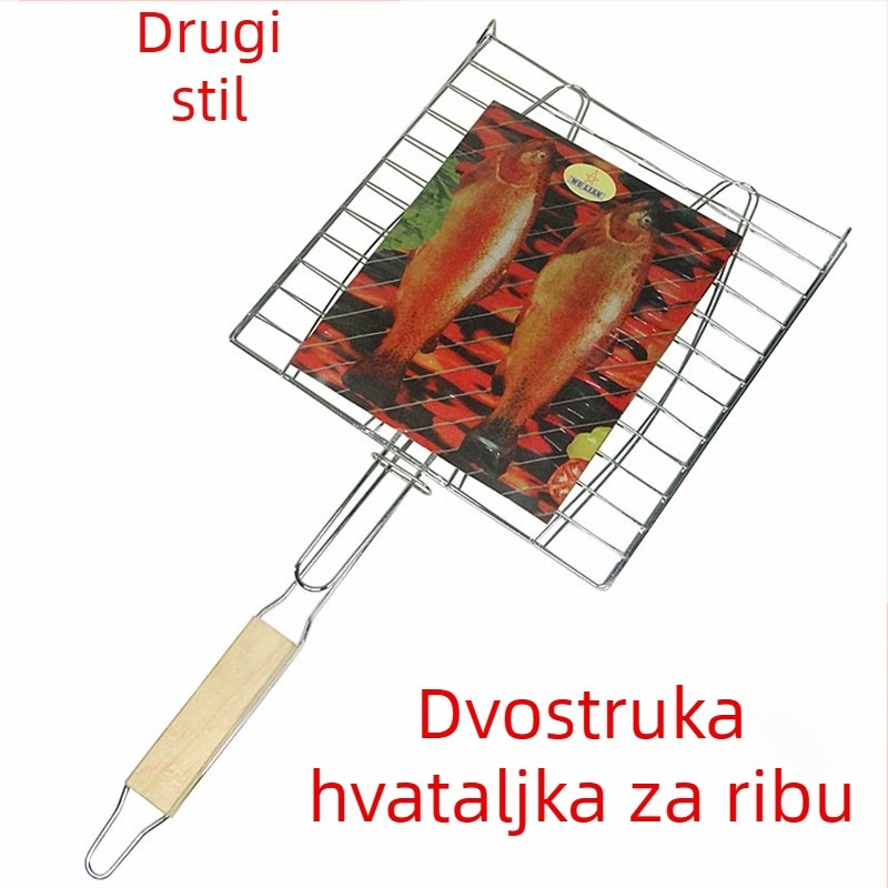 Set klipse za roštilj Roasted Butterfly – klipse za ribu, meso, kruh i burgere