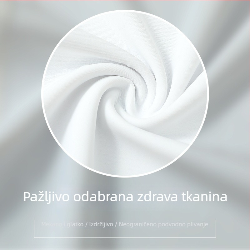Dvodijelni plivački kostim za trening za djevojčice, 2025 novi model za starije djevojčice