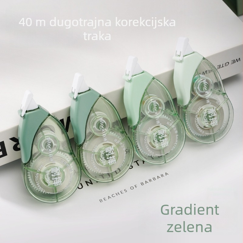 Bai Tong 7634 Gradijentna korekcijska traka, tiha i izdržljiva, s preklopnim poklopcem, za učenike ispravljanje grešaka