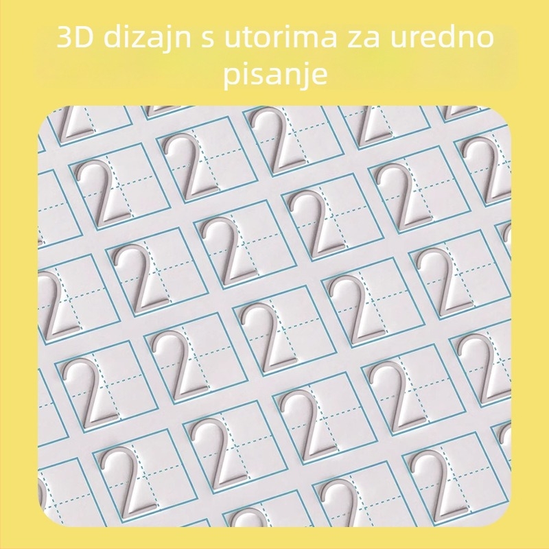 Dječja bilježnica za vježbanje pisanja: crtanje i ocrtavanje, urezana slova za predškolsku pripremu, zabavno učenje engleskog