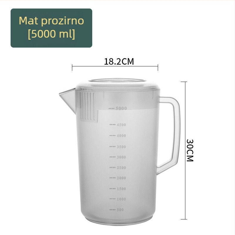 Plastični čajnik za hladnu vodu za pripremu čaja, pogodan za kućnu i komercijalnu upotrebu, čajnik za restorane, otporan na velike temperature