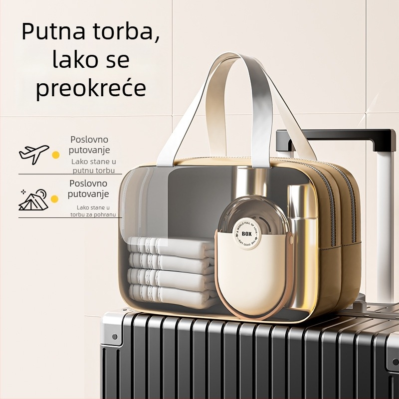 Premium putna kutija za sapun s poklopcem, čvrsta i prijenosna s odvodnim otvorima – mini kutija za pohranu sapuna