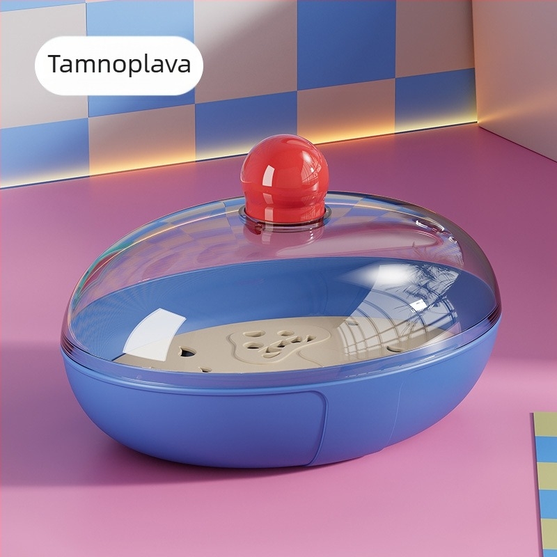 Lagana luksuzna kutija za sapun za kućnu kupaonicu, dvostruki odvodni držač sapuna, veliki stalak za sapune za pranje