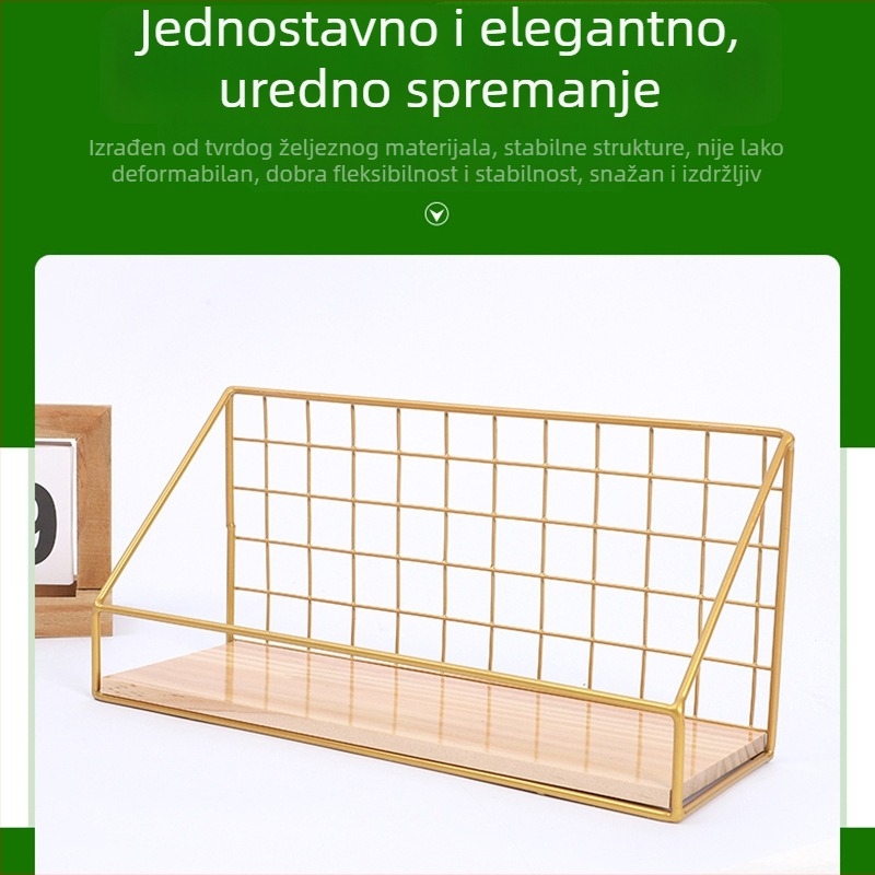 Zidni regal za kupaonicu uz umivaonik
