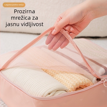 Putni organizator torba za odjeću i donje rublje, prijenosna, velika kapaciteta