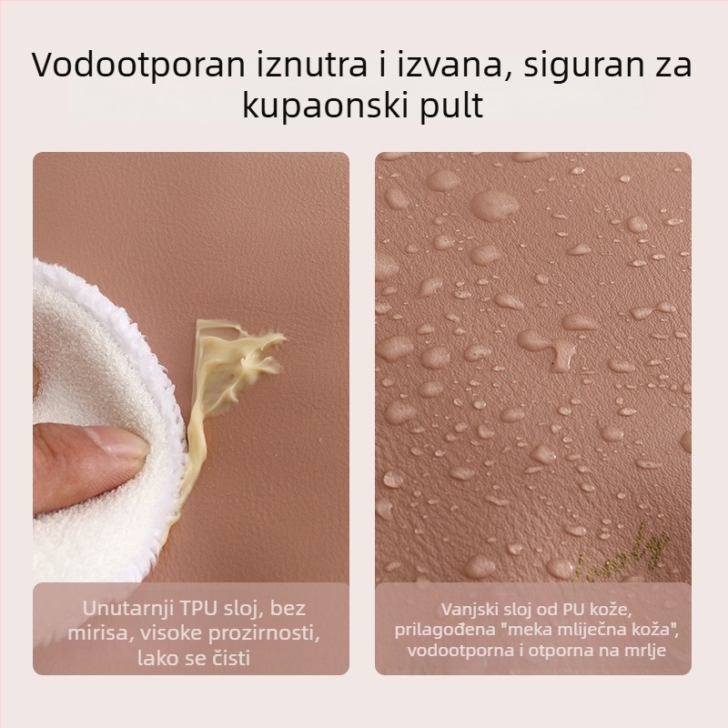 Putna torbica s odjeljcima, velika kapaciteta za šminku i kozmetiku