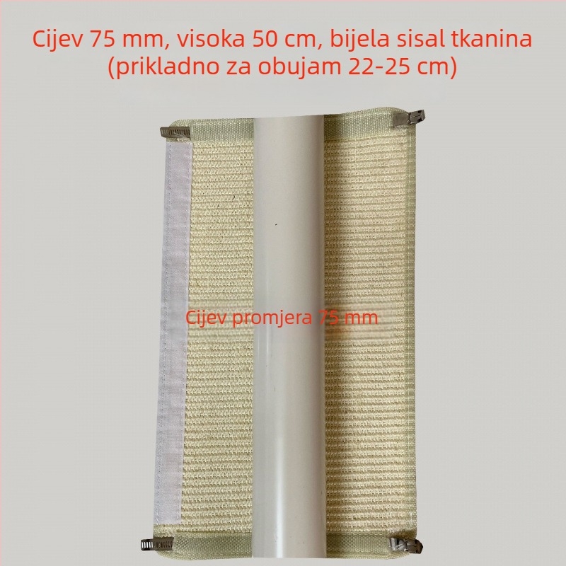 Mačje stablo za penjanje s gnijezdom i okvirom — DIY materijali za obnovu vodovodnih cijevi, balkon, PVC kanalizacijska cijev i plinovod
