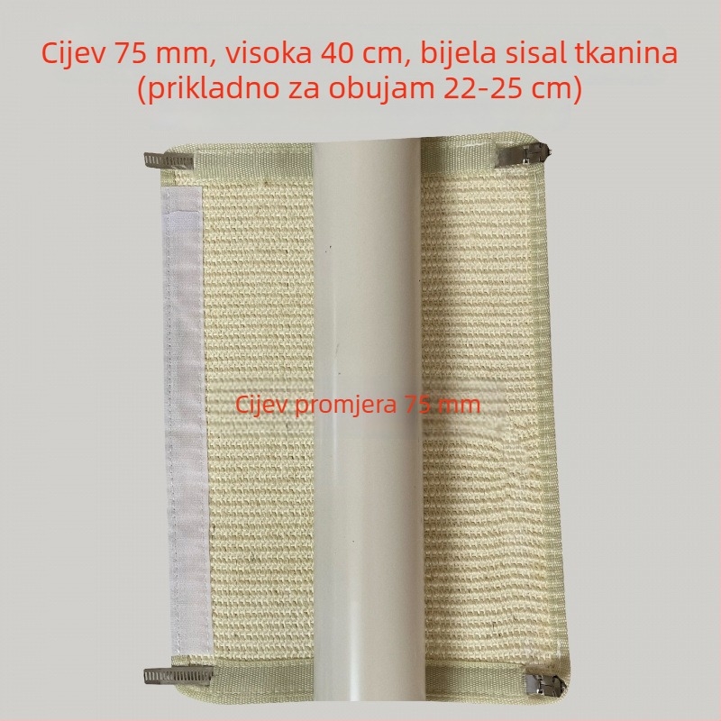 Mačje stablo za penjanje s gnijezdom i okvirom — DIY materijali za obnovu vodovodnih cijevi, balkon, PVC kanalizacijska cijev i plinovod