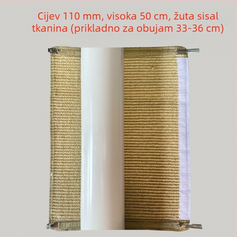 Mačje stablo za penjanje s gnijezdom i okvirom — DIY materijali za obnovu vodovodnih cijevi, balkon, PVC kanalizacijska cijev i plinovod