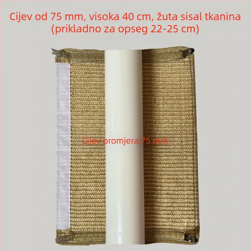 Mačje stablo za penjanje s gnijezdom i okvirom — DIY materijali za obnovu vodovodnih cijevi, balkon, PVC kanalizacijska cijev i plinovod