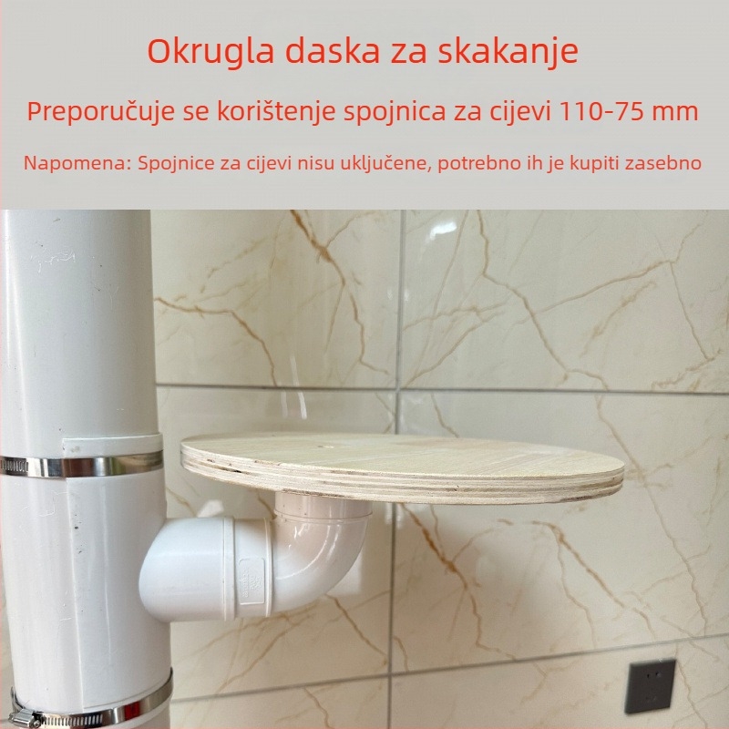Mačje stablo za penjanje s gnijezdom i okvirom — DIY materijali za obnovu vodovodnih cijevi, balkon, PVC kanalizacijska cijev i plinovod
