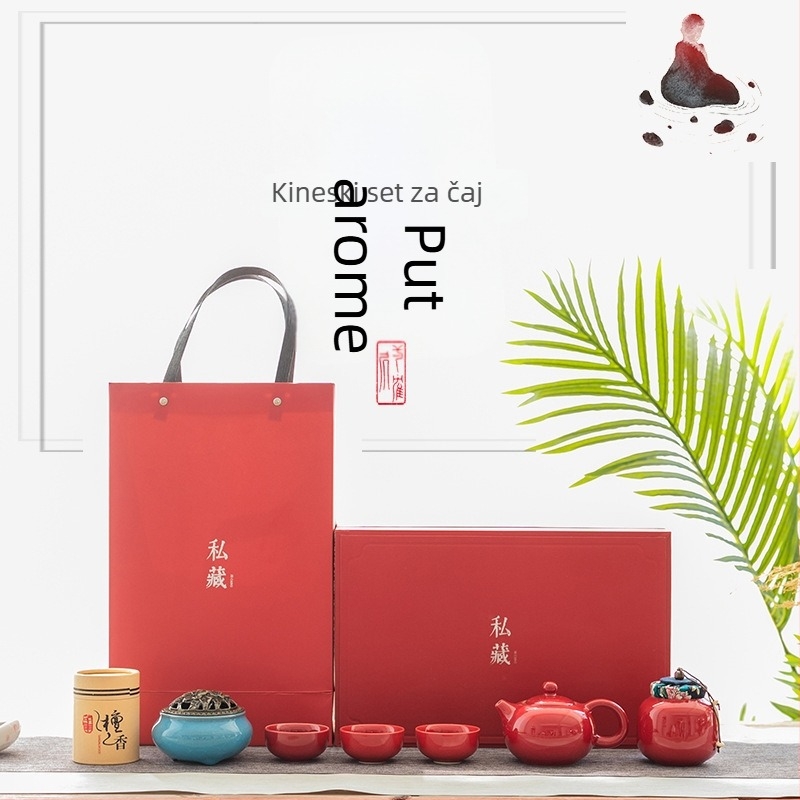 Keramički Kung Fu set čaja s prilagodbom logotipa