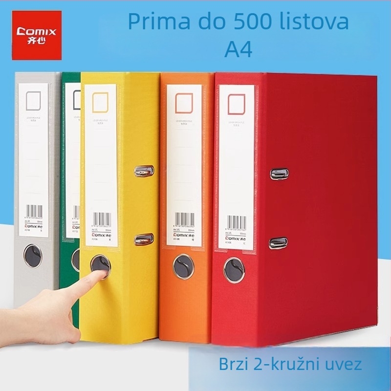 A4 fascikl s dvije rupe, debeo