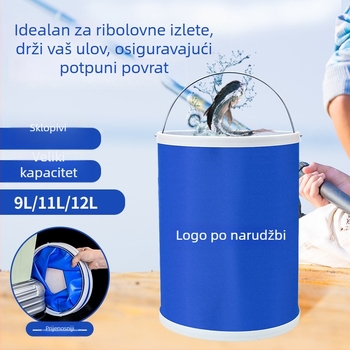Višenamjenski prijenosni sklopivi kantu vode za vanjski ribolov i pranje auta
