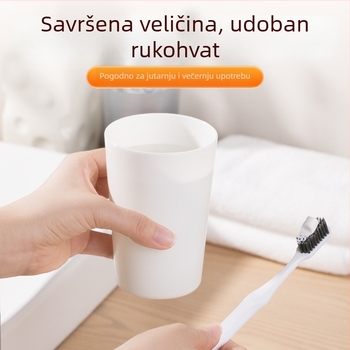 Minimalistička mat plastična čaša za četkicu, ispiranje i piće za kućnu upotrebu