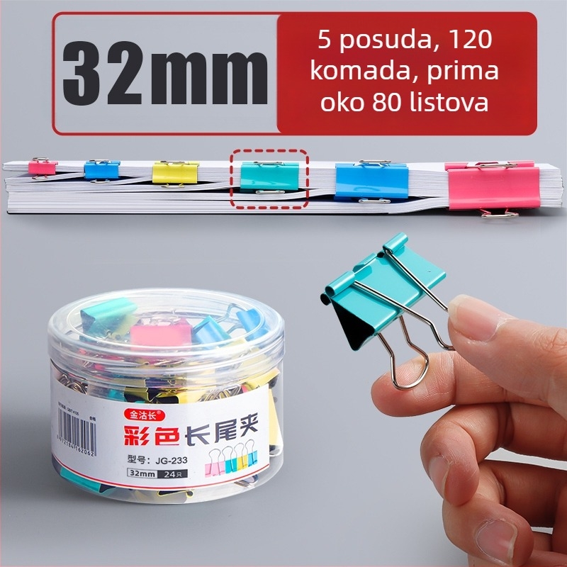 Mapa za fakture i dokumente, organizator računa i bilješki, mapa s jednim klipom