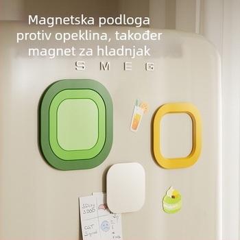 Silikonska podmetač za stol – otporan na toplinu, nepravilnog oblika, za lonac, tanjur, zdjelu i stol