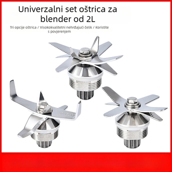 767 Visoko učinkoviti komercijalni blender 2 L – set dodataka: glava za rezanje, skup noževa i držač čaše