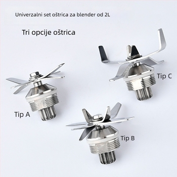 767 Visoko učinkoviti komercijalni blender 2 L – set dodataka: glava za rezanje, skup noževa i držač čaše
