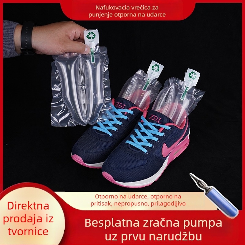 Naduvljive mjehurične zaštitne vrećice za prtljagu i cipele, zaštitno punilo za pakiranje i otpremu