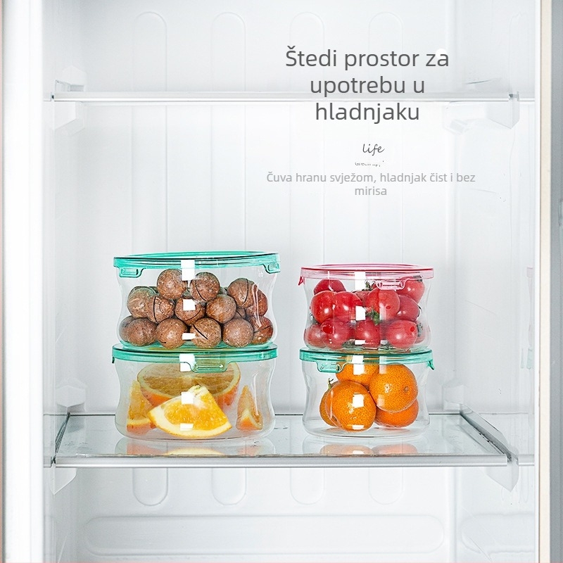 Staklena kutija za pohranu, zamrzavanje i parna zdjela
