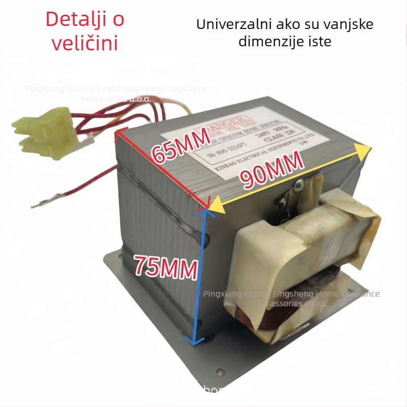 Univerzalni transformator mikrovalne pećnice 700W/800W/1000W