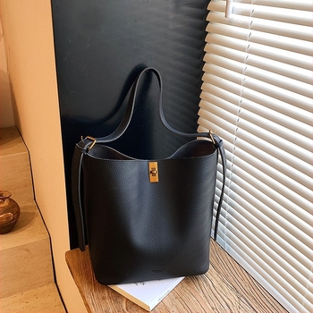 Retro ženska podlaktna torbica, torba bucket s velikim kapacitetom, crossbody, stil jesen-zima 2025
