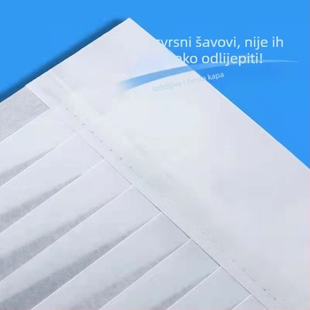 Jednokratna kapa kuhara za muškarce, od netkanog materijala, otporna na ulje i dim, kapa s visokom krunom za hotelsku kuhinju i catering