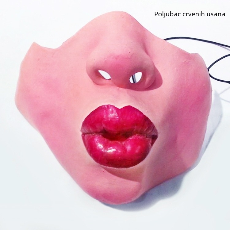 Smiješna maska za psa od PU pjene, rekvizita za kostim