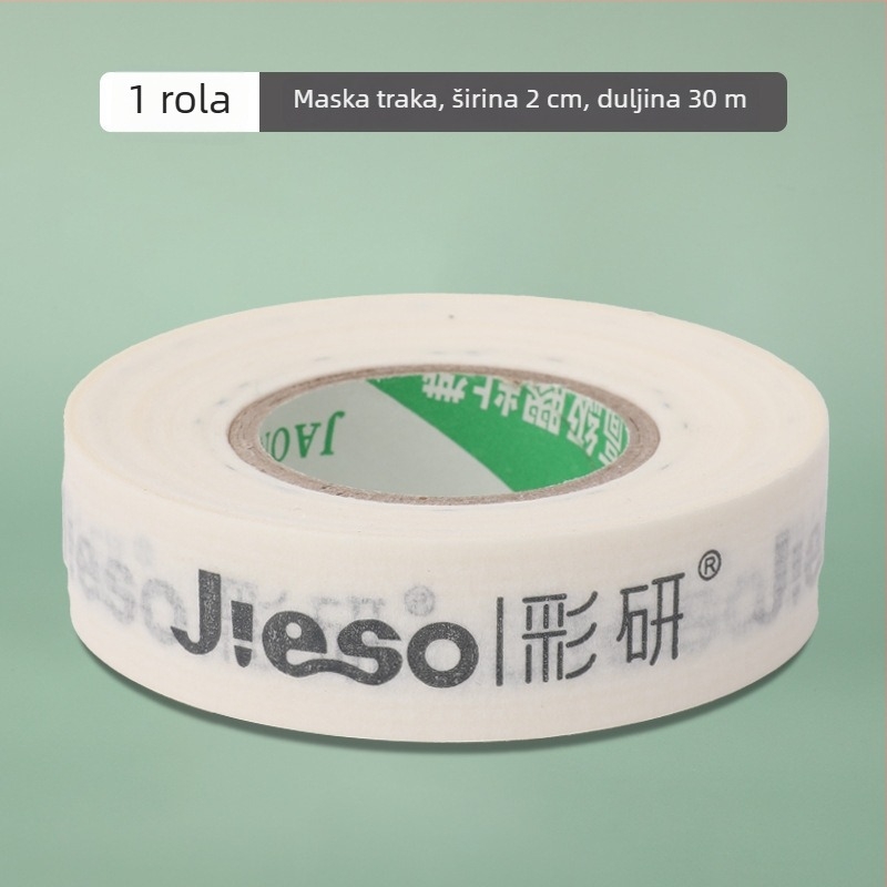 Maskirajuća traka za umjetnost Precision Color Research, 30 m × 2 cm, za slikanje i akvarel