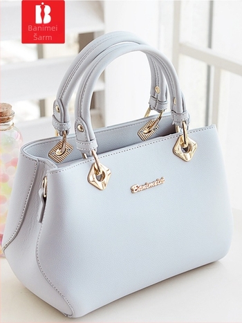 Banimei ženska torba, elegantna jednobojna torba za rame i crossbody, Boston stil za žene
