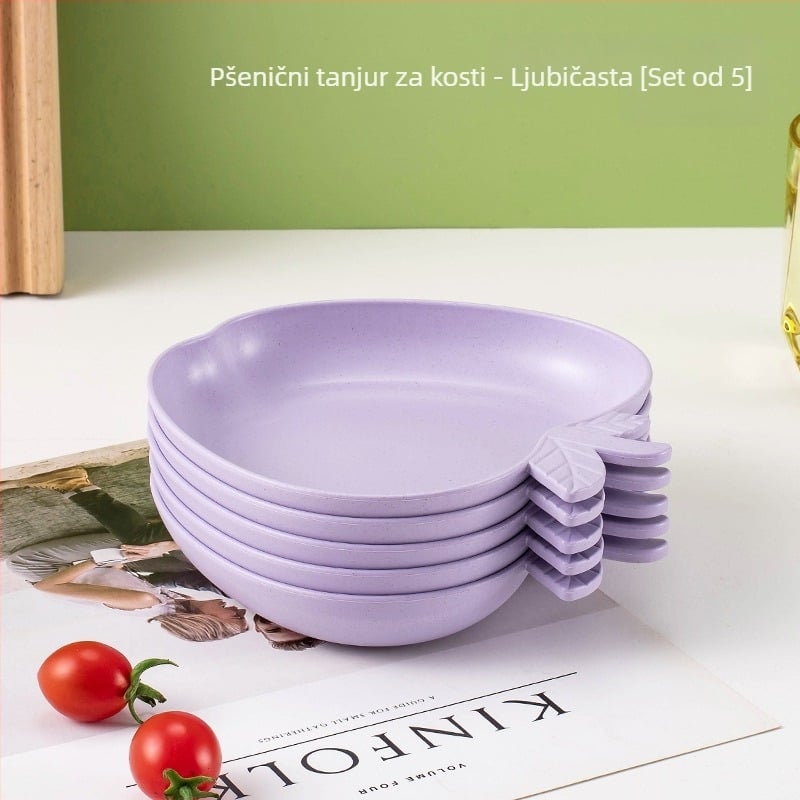 Plastična posuda za kosti s podlogom, kreativna i slatka stolna posuda