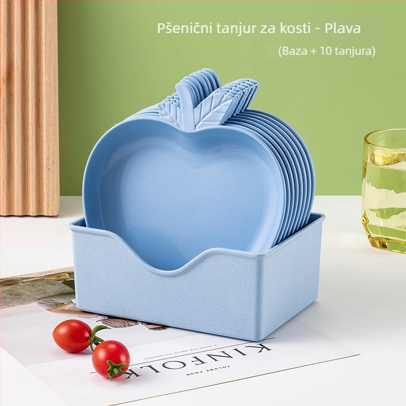 Plastična posuda za kosti s podlogom, kreativna i slatka stolna posuda