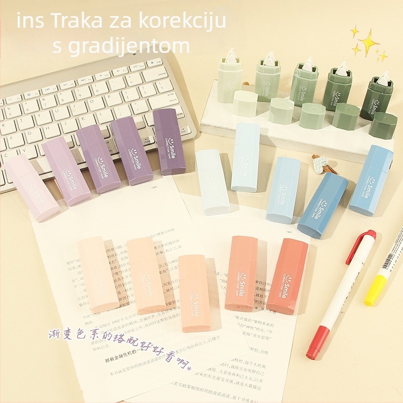 Korekcijska traka s gradijentom za učenike, elegantan i tih uredski dodatak