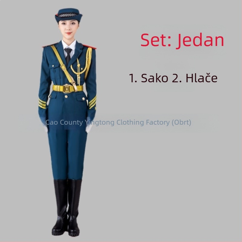Poliesterski školski uniformni set za učenike – vojni glazbeni sastav, časna straža i odred zastave
