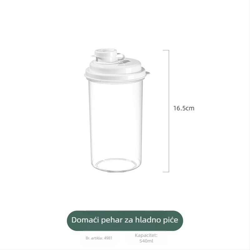 Plastična boca za hladnu vodu velike kapacitete, otporna na visoke temperature, za napitke i skladištenje hladne vode