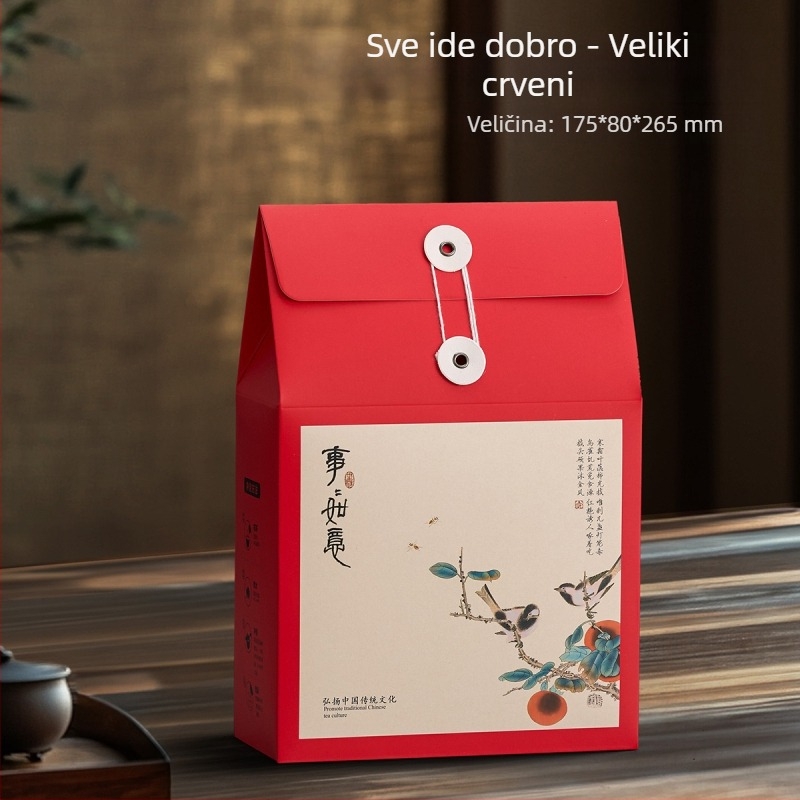 Kutija za čaj od 150 g za bijeli, crni i Pu-er čaj