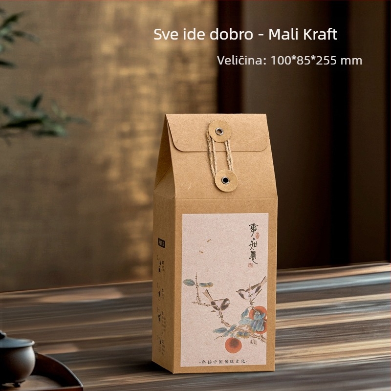 Kutija za čaj od 150 g za bijeli, crni i Pu-er čaj