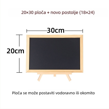 Pažljivo odabrana stolna ploča za bar, s visećom pločom za poruke, ploča za jelovnik, dječja ploča za crtanje, nemagnetična