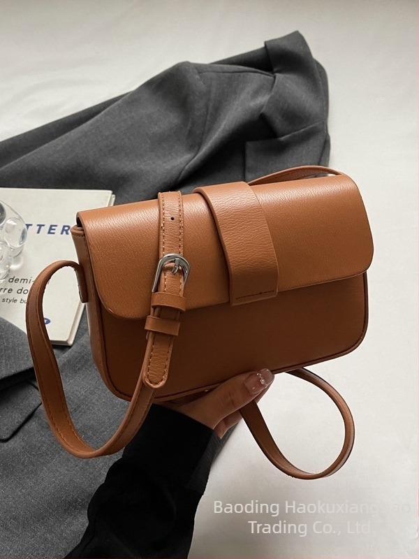 Vintage minimalistička mala kvadratna torbica za žene, novi model 2024, visoko-kvalitetan modni stil, torba ispod pazuha i crossbody.
