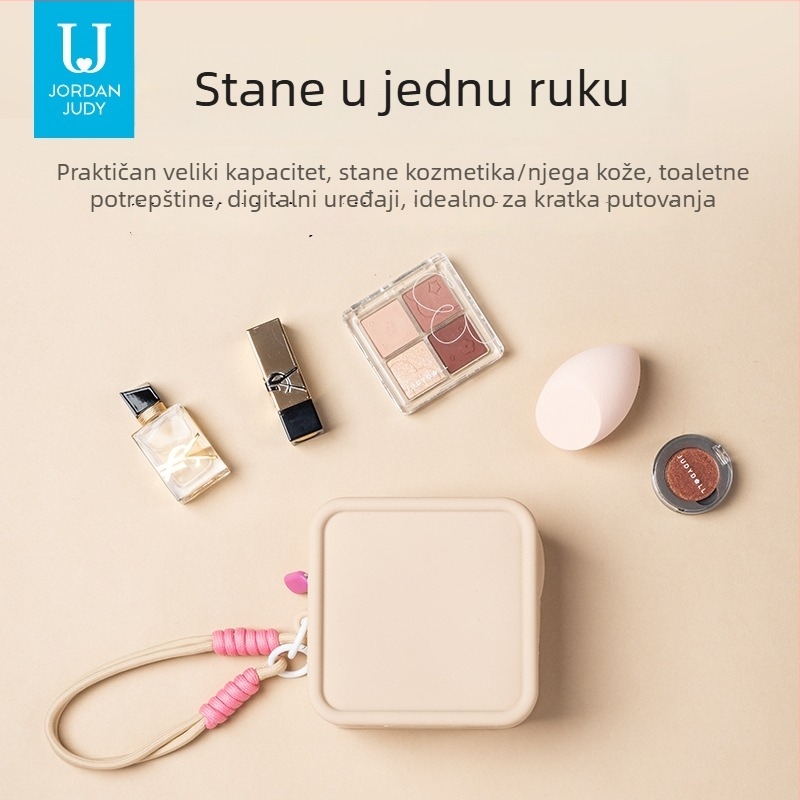 Jotun Judy silikonska torbica – vodootporna kozmetička torbica, prijenosna clutch i mini novčanik za kovanice